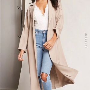 Oversized Single Breasted Trenchcoat